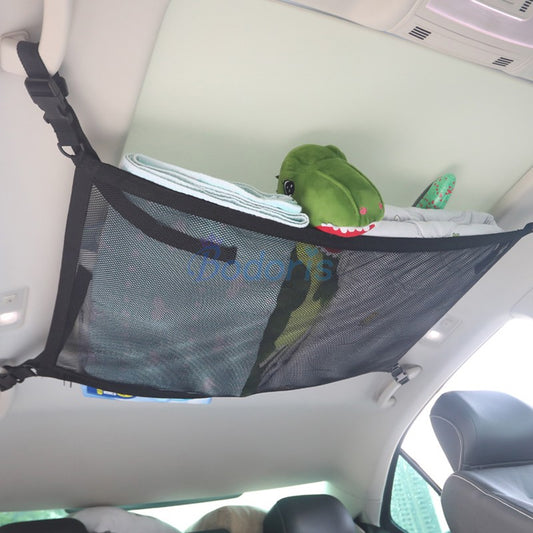 For Toyota Land Cruiser 100 LC100 FJ100 For Lexus LX470 Interior Luggage Storage Bag Roof Cargo Net Car Organizer Nets Accessory