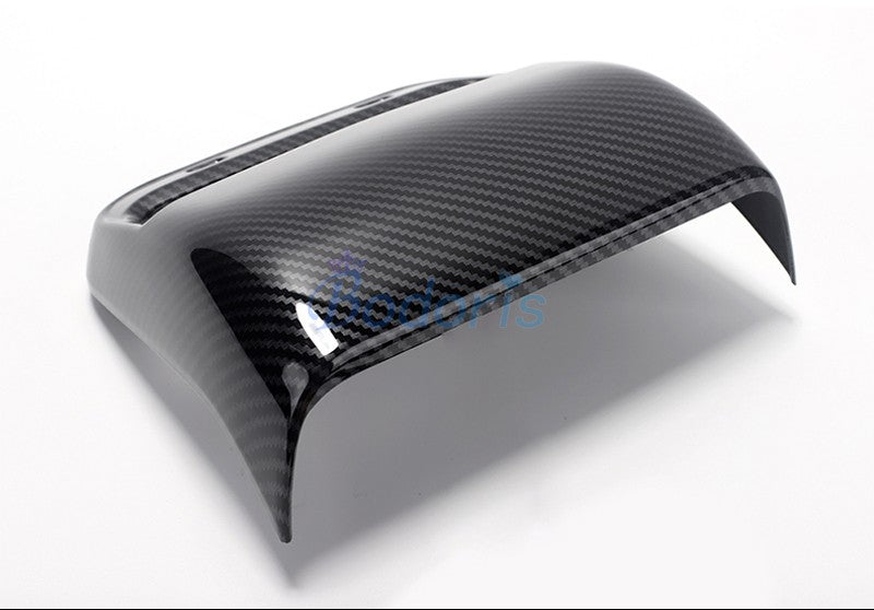 For Tesla Model 3 2017 2018 2019 Carbon Fiber Color Rear Seat Air Vent AC Outlet Vent Cover Panel Car Styling Accessories