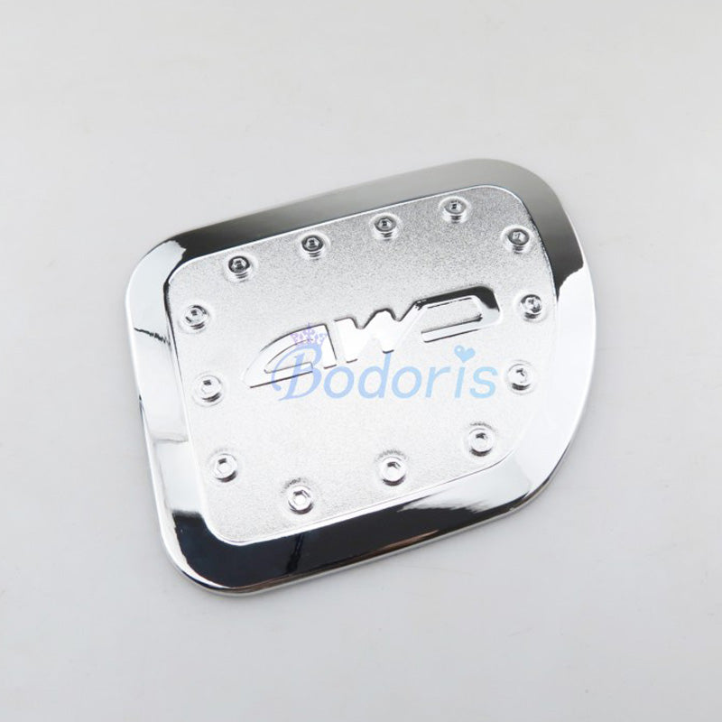 For Toyota Land Cruiser 150 Prado LC150 FJ150 2010-2019 Fuel Tank Cover Gas Oil Box Cap Panel Chrome Car Styling Accessories