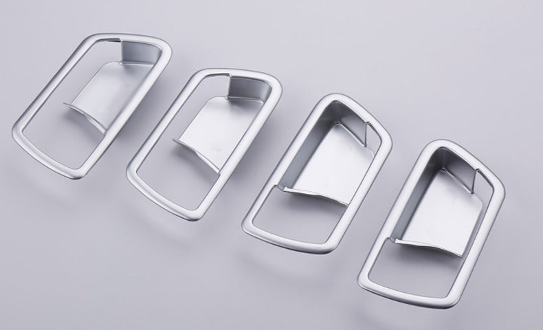 Chrome Car Styling Interior Door Handle Cover Bowl Insert Trim Overlay Panel 2014 2015 2016 2017 For Toyota RAV4 Accessories