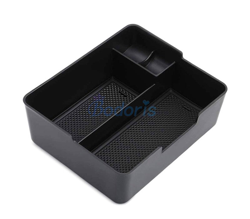 For Tesla Model 3 2017 2018 2019 Front Water Cup Holder Storage Box Armrest Console Organizer Tray Car Styling Accessories