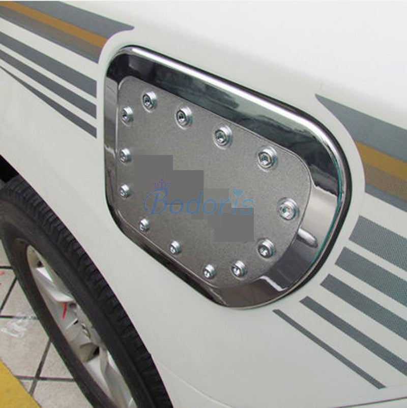 For Toyota Land Cruiser 150 Prado LC150 FJ150 2010-2019 Fuel Tank Cover Gas Oil Box Cap Panel Chrome Car Styling Accessories