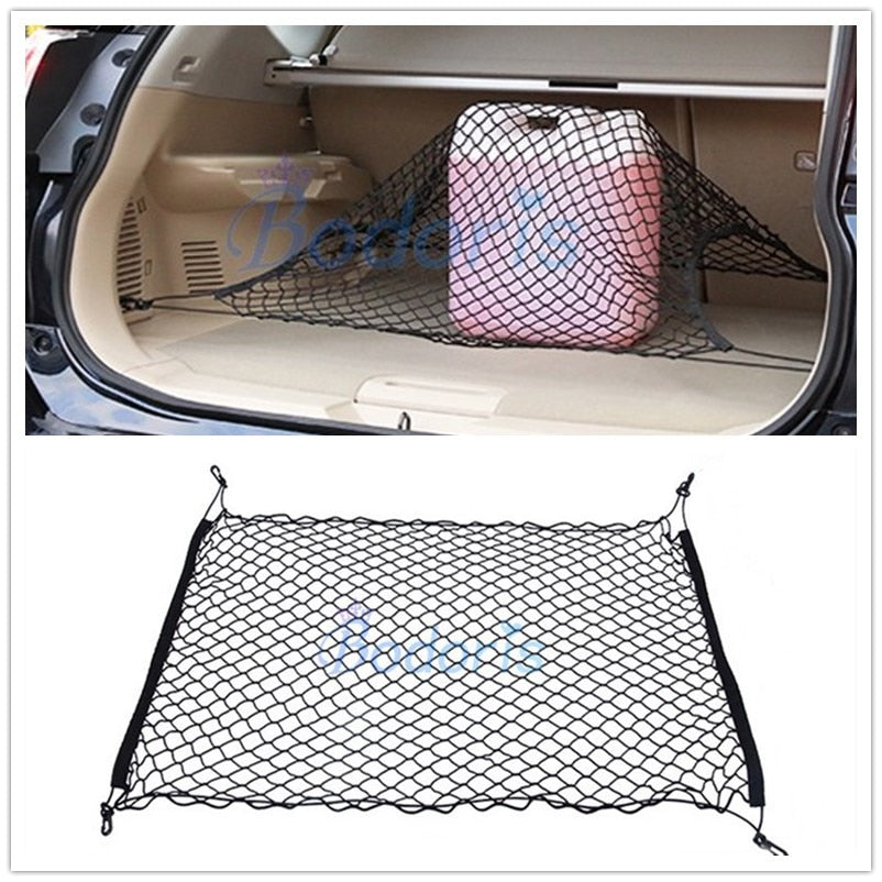 100 X 100 cm Rear Truck Storage Bag Luggage Nets Hook Organizer Dumpster Net For Toyota LC Land Cruiser 200 FJ100 FJ Accessories