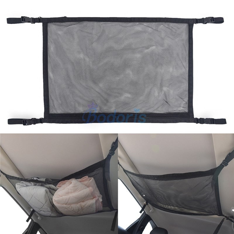 For Toyota Land Cruiser 100 LC100 FJ100 For Lexus LX470 Interior Luggage Storage Bag Roof Cargo Net Car Organizer Nets Accessory
