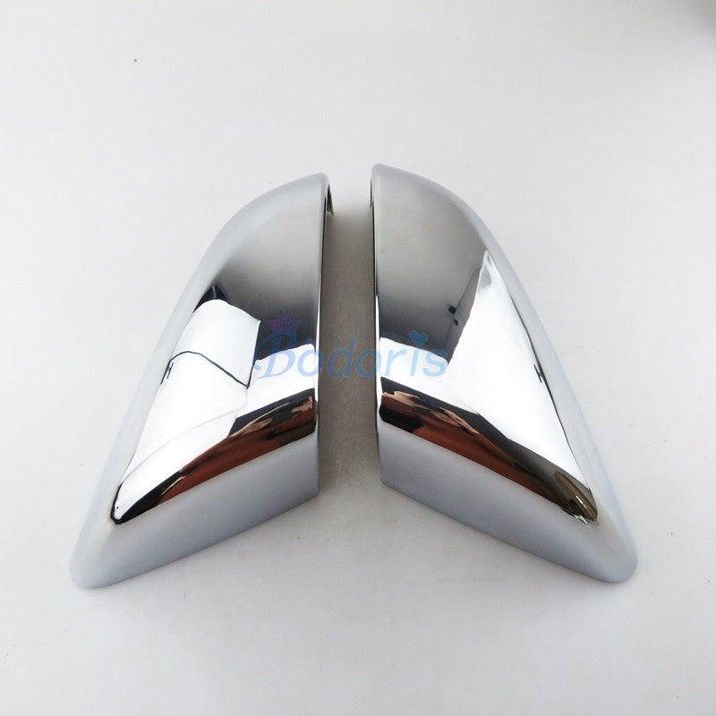 For Tesla Model X 2016 2017 2018 Door Side Wing Mirror Cover Rear View Overlay Frame Panel Chrome Car Styling Accessories