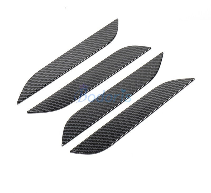 Door Handle Cover Grab Garnish Moulding Sticker Protector Panel 2014 2015 2016 2017 2018 2019 For Tesla Model S Car Accessories
