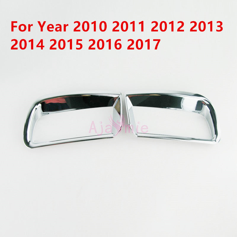 For Toyota Land Cruiser 150 Prado FJ150 2010-2017 2018 2019 Rear Fog Lamp Cover Light Frame Trim Chrome Car-Styling Accessories