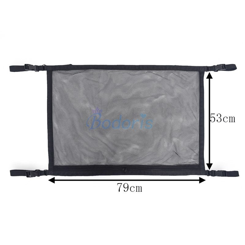 For Toyota Land Cruiser 120 Prado FJ FJ120 2003-2009 Interior Ceiling Storage Net Roof Cargo Nets Bag Car Organizer Accessories