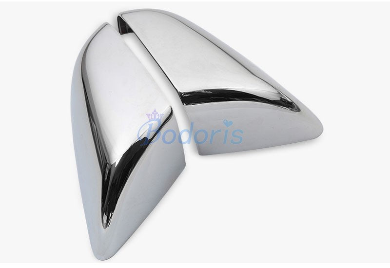 For Tesla Model X 2016 2017 2018 Carbon Fiber Side Mirror Cover Rear View Overlay Frame Rearview Panel Car Styling Accessories