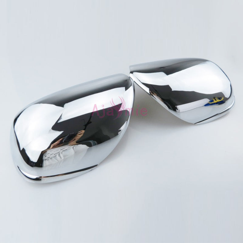 Door Mirror Cover Rear View Overlay Rearview Frame 2003-2009 Car Styling For Toyota Land Cruiser 120 Prado FJ120 Accessories