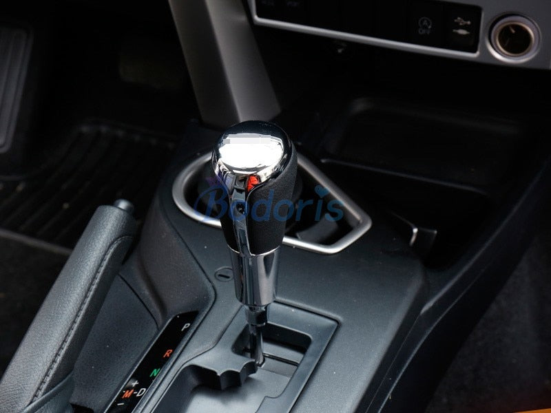 Chrome Interior Moulding Shift Gear Knob Cover Trim Car SUV Styling 2013 2014 2015 2016 2017 2018 For Toyota RAV4 Accessories