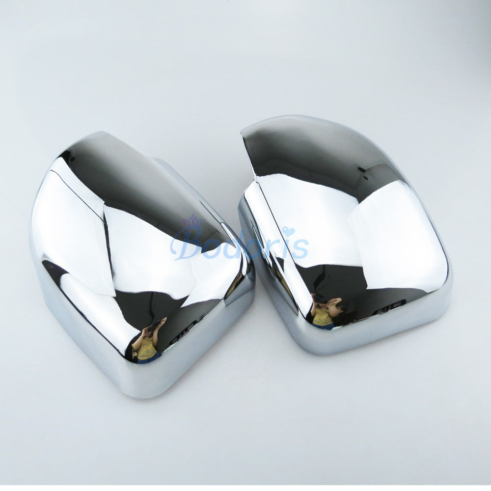 Chrome Side Mirror Cover Rear View Overlay For Toyota Land Cruiser 100 LC100 Lexus LX470 1998-2007 Car Styling Accessories