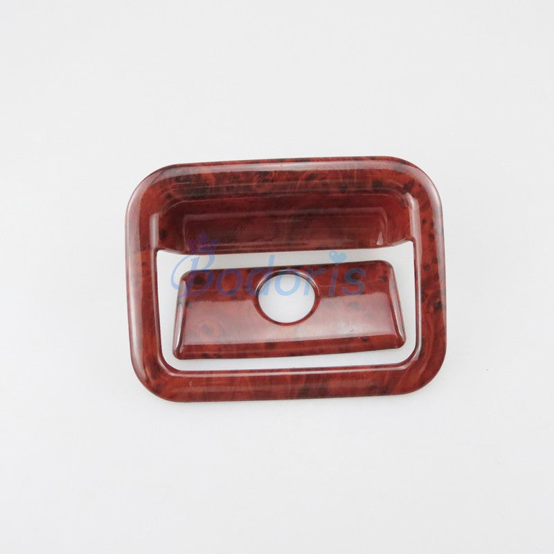 For Toyota Land Cruiser 150 Prado LC150 FJ150 2010-2017 2018 Wooden Holder Trim Glass Switch Cover Car Styling Accessories