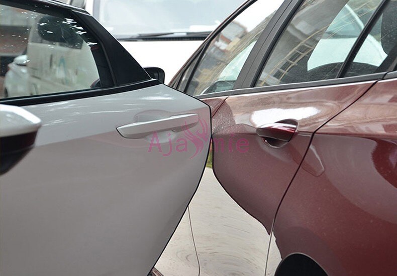 Crash Barries Rear Trunk and Door Moulding Trims Car Styling 2007-2018 For Toyota Land Cruiser 200 LC200 Accessories
