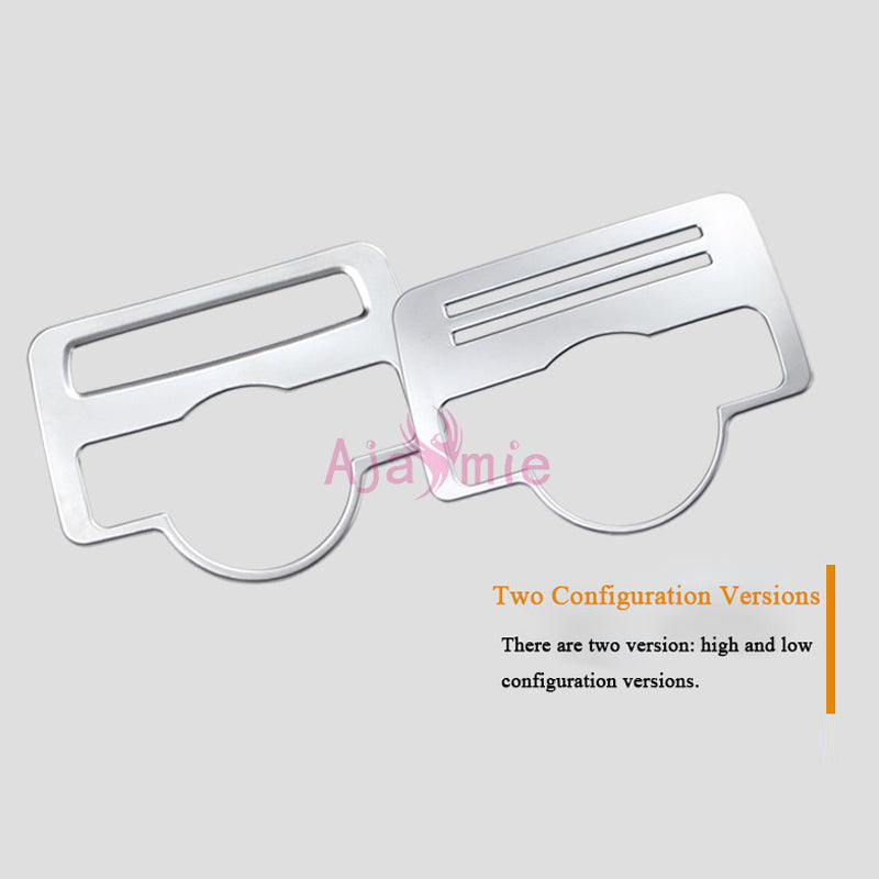 Car Styling Chrome Interior Headlight Switch Cover Panel Trim 2014-2018 For Mercedes-Benz Vito Valente Metris W447 Accessories