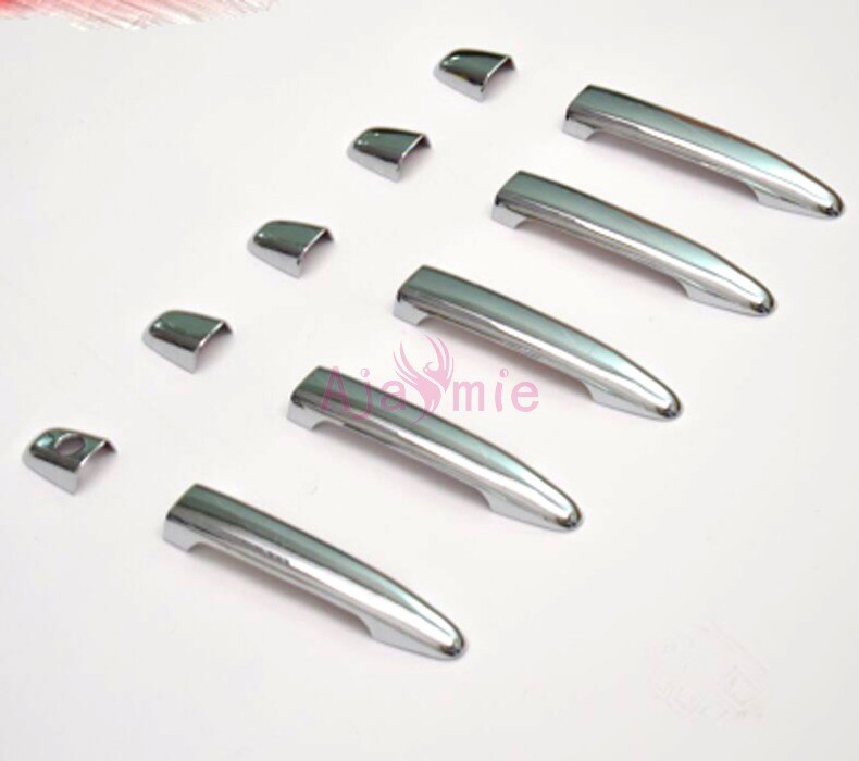 Door Handle Cover and Bowl Insert Trim 2003-2009 Car Styling For Toyota Land Cruiser Prado FJ120 Accessories