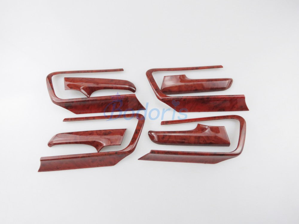 For Toyota Land Cruiser 150 Prado LC150 FJ150 2010-2017 2018 Wooden Holder Trim Glass Switch Cover Car Styling Accessories