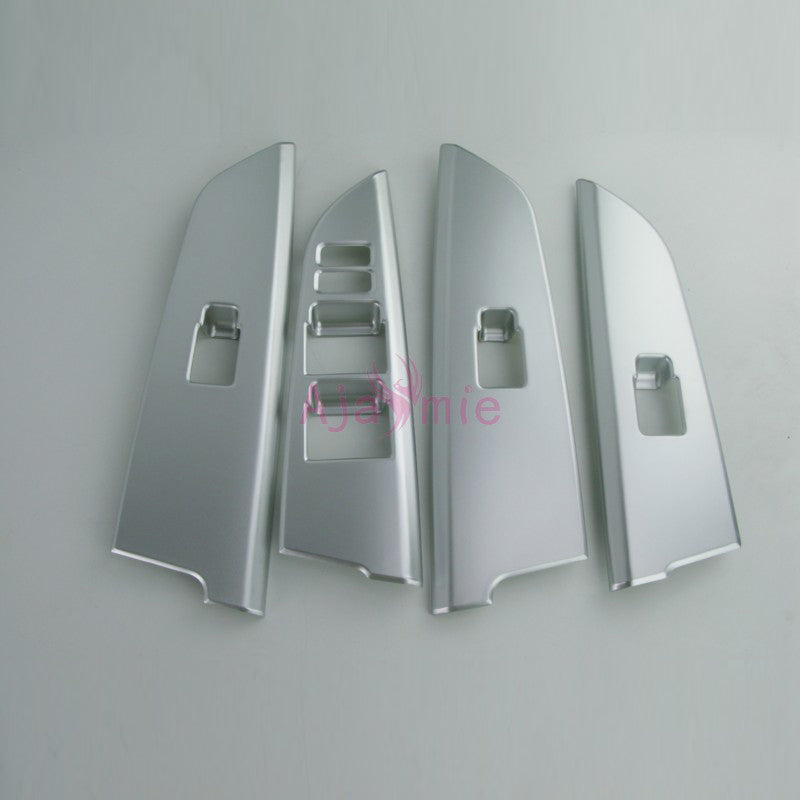 2010-2018 Interior Door Holder trims Handle Cover Widow Glass Switch Chrome Car Styling For Toyota Land Cruiser 200 Accessories