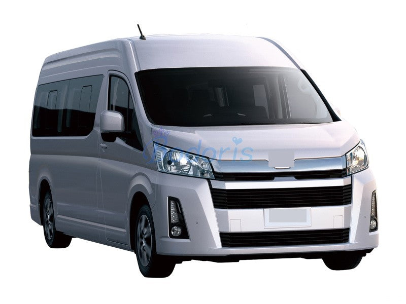 For Toyota Hiace 2019 Front and Rear Door Hanlde Cover Overlay Trim Panel Chrome Car Styling Accessories