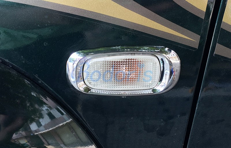 Side Lamp Cover Blinker For Toyota Land Cruiser 100 FJ100 Lexus LX470 1998-2003 2004-2007 Chrome Car-Styling Accessories