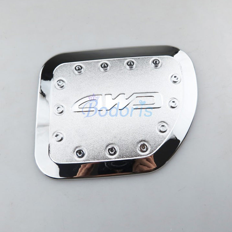 For Toyota Land Cruiser 150 Prado LC150 FJ150 2010-2019 Fuel Tank Cover Gas Oil Box Cap Panel Chrome Car Styling Accessories