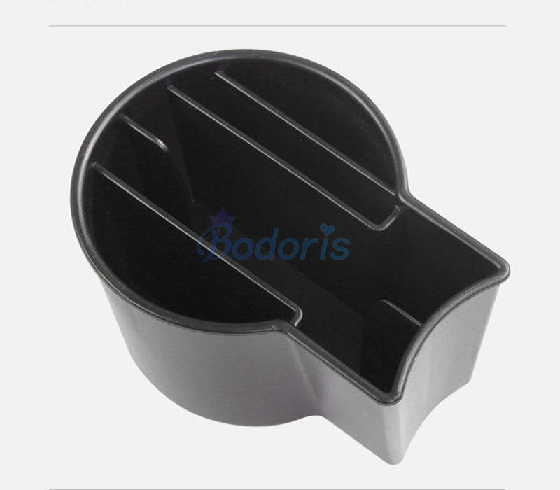 For Tesla Model 3 2017 2018 2019 Front Water Cup Holder Storage Box Armrest Console Organizer Tray Car Styling Accessories