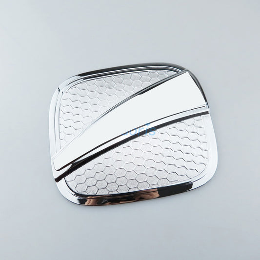 Fuel Tank Cap Gas Box Cover Overlay Panel Garnish Trim Chrome Car Styling 2016 2017 2018 For Toyota Fortuner SW4 Accessories