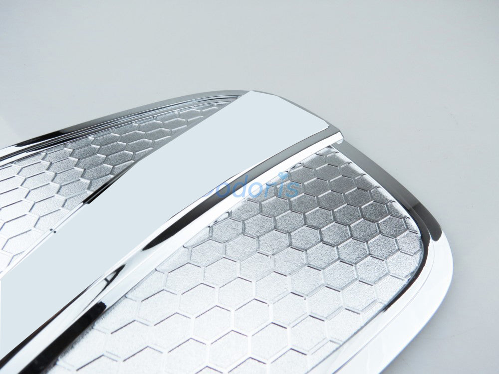 Fuel Tank Cap Gas Box Cover Overlay Panel Garnish Trim Chrome Car Styling 2016 2017 2018 For Toyota Fortuner SW4 Accessories