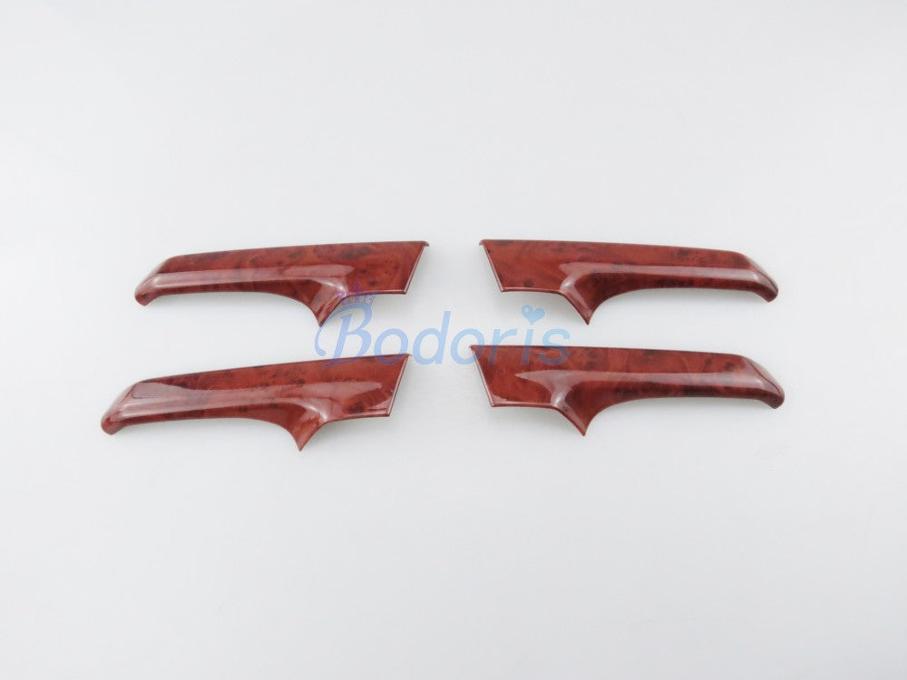 For Toyota Land Cruiser 150 Prado LC150 FJ150 2010-2017 2018 Wooden Holder Trim Glass Switch Cover Car Styling Accessories