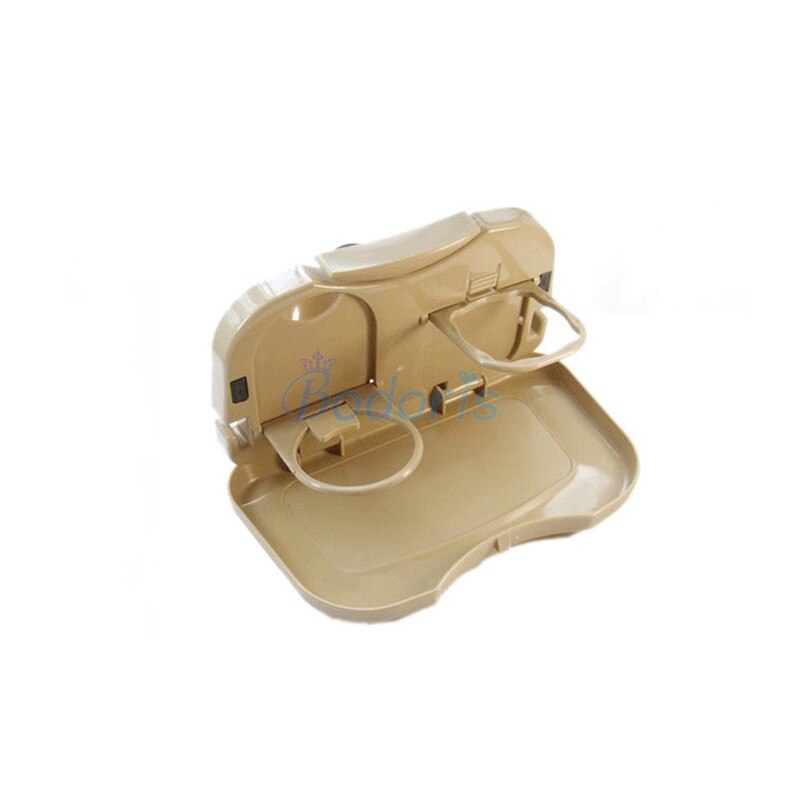 For Toyota Land Cruiser 120 FJ120 2003-2009 Rear Seat Bottle Cup Drinks Holder Tray Food Coffee Goods Auto Mount Stand Board