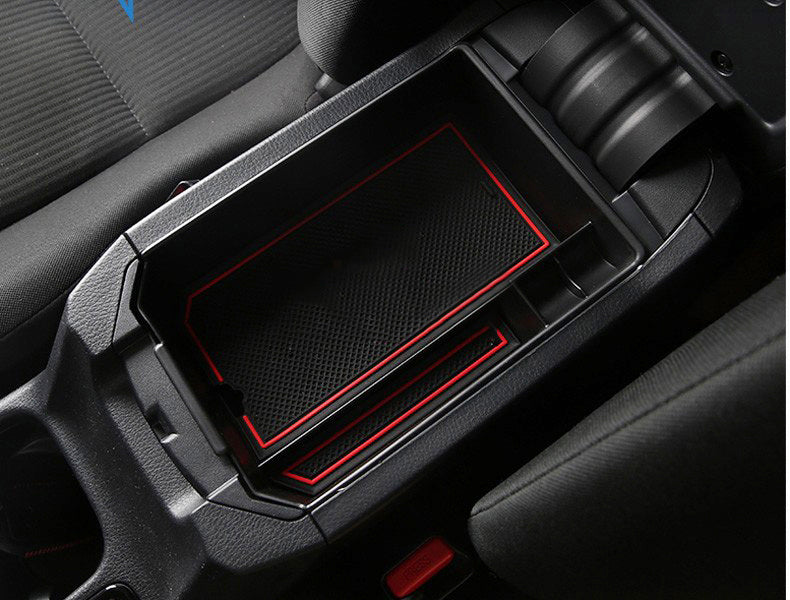 For Toyota RAV4 2014 2015 2016 2017 2018 Central Armrest Storage Glove Box Grid Holder Container Tray Car Oganizer accessories