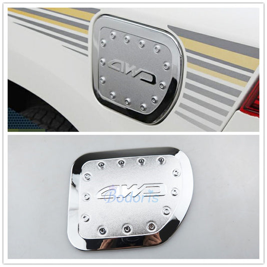 For Toyota Land Cruiser 150 Prado LC150 FJ150 2010-2019 Fuel Tank Cover Gas Oil Box Cap Panel Chrome Car Styling Accessories