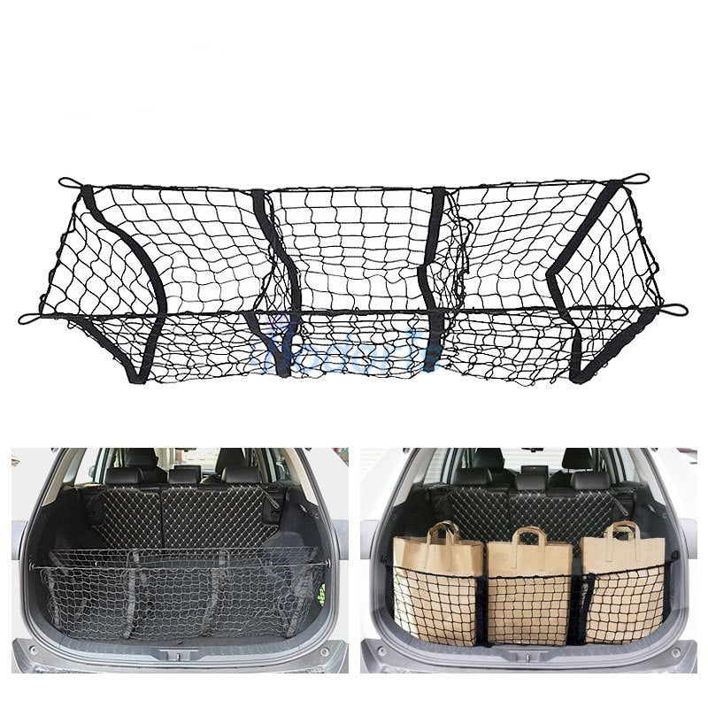 For Toyota RAV4 RAV 4 XA40 2013 2014 2015 2016 2017 2018 Car Trunk Organizer Storage Bag Luggage Nets Auto Interior Accessories