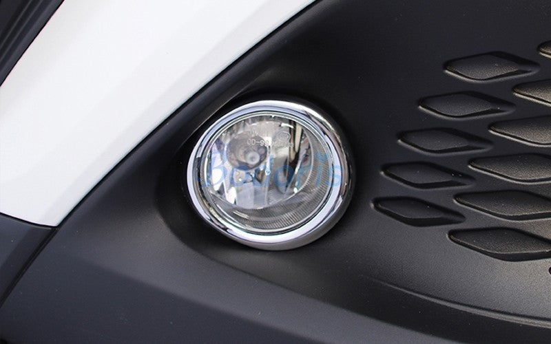 For Toyota C-HR CHR C HR 2016-2018 Carbon Fiber Color Front Grille Fog Lamp Cover Light Overlay Trim Car Styling Accessories