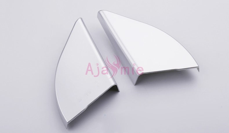 Chrome Car Styling Interior Front Window Triangle Cover Overaly Panel Trim Frame Kit 2016 2017 2018 For Toyota RAV4 Accessories