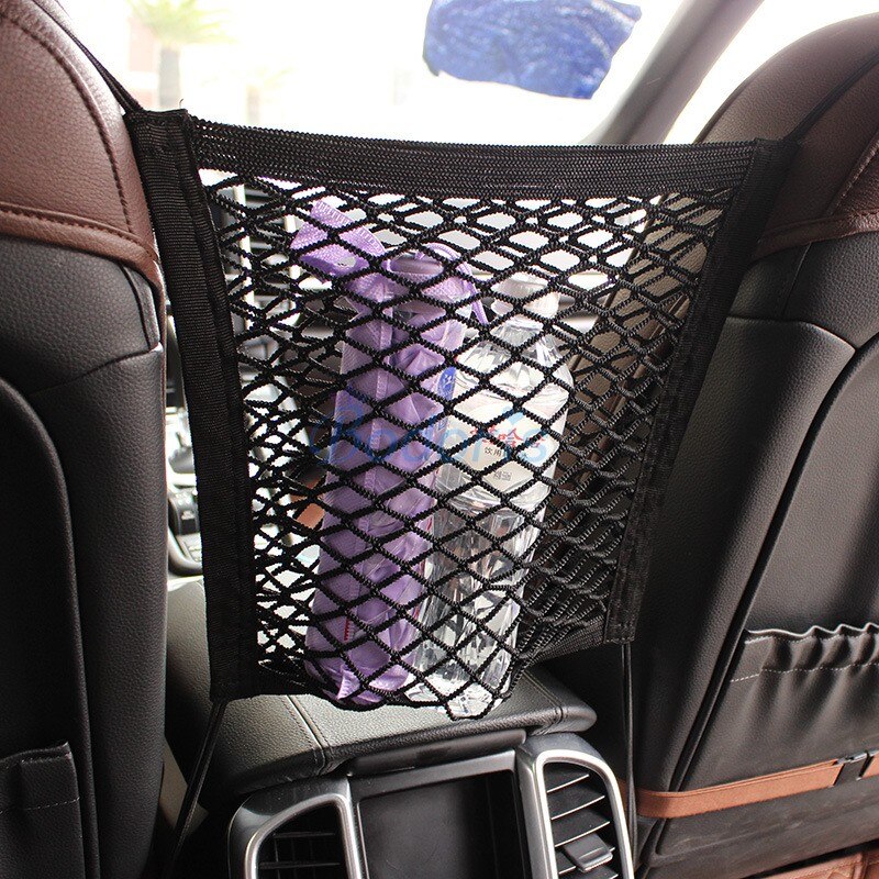 For Toyota Land Cruiser 200 Prado J100 FJ150 FJ120 FJ Interior Storage Bag Luggage Nets Elastic Net Car Organizer Accessories