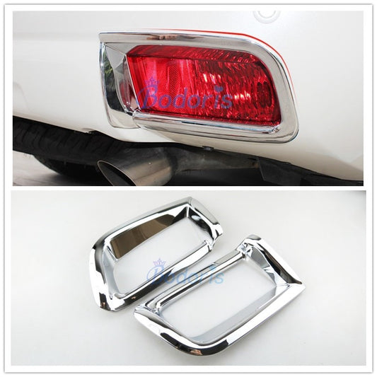 For Toyota Land Cruiser 150 Prado FJ150 2010-2017 2018 2019 Rear Fog Lamp Cover Light Frame Trim Chrome Car-Styling Accessories