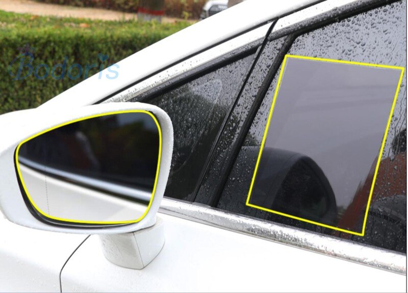 For Toyota RAV4 2014 2015 2016 2017 2018 Rear View Mirror Water Rain-Proof Anti fog PVC Film Car Styling Accessories