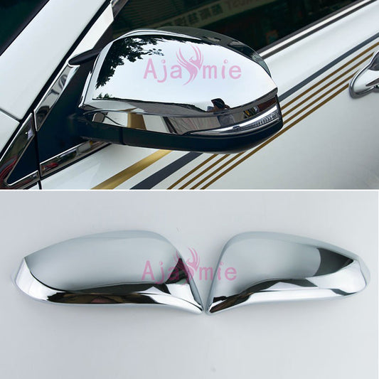 Door Side Wing Mirror Overlay Rear View Cover Protector For Toyota Hilux Revo 2015 2016 2017 2018 Chrome Car Styling Accessories