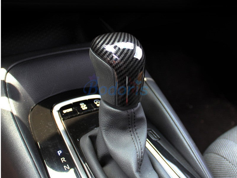 For Toyota Corolla 2019 Interior Front Hand Shift Head Gear Knob Cover Panel Trim Chrome Car Styling Accessories