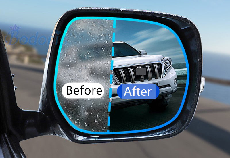 For Toyota Land Cruiser 200 LC200 2012-2018 Rear View Side Mirror Water Rain-Proof Anti fog PVC Film Car Styling Accessories