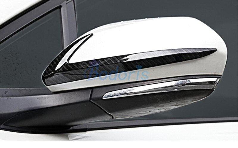 For Toyota C-HR CHR C HR 2016 2017 2018 Silver Color Side Mirror Trim Rear View Overlay Moulding Frame Car-Styling Accessories