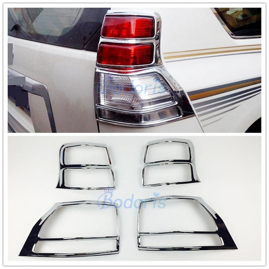 For Toyota Land Cruiser 150 Prado LC150 FJ150 2010 2011 2012 2013 Taillight Cover Rear Light Trim Chrome Car-Styling Accessories