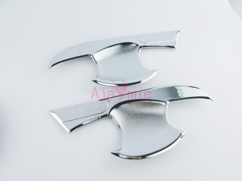 For Toyota RAV4 2014 2015 2016 2017 2018 Door Handle Bowl Insert Overlay Trim Garnish Panel Frame Chrome Car Styling Accessories