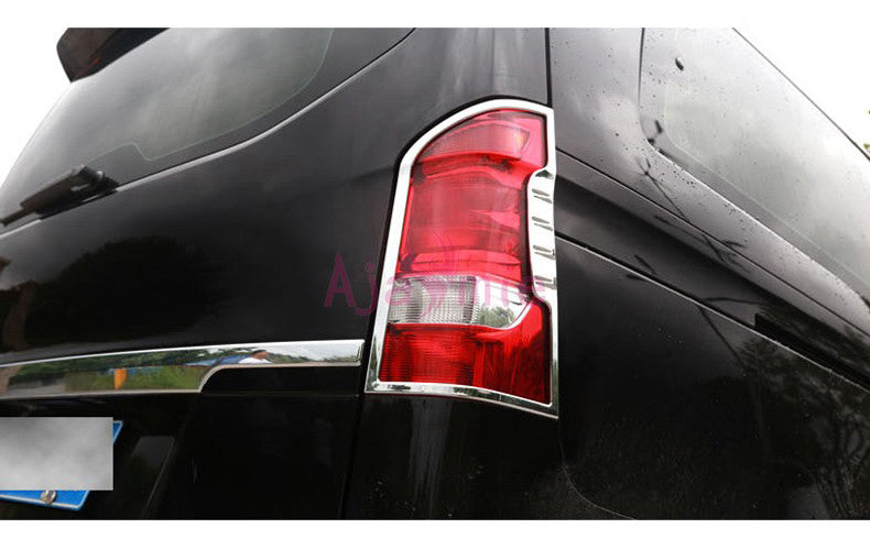 Chrome Taillight Cover Panel Light Trim Lamp Overlay 2014 2015 2016 2017 For Mercedes Benz Vito W447 Car Accessories