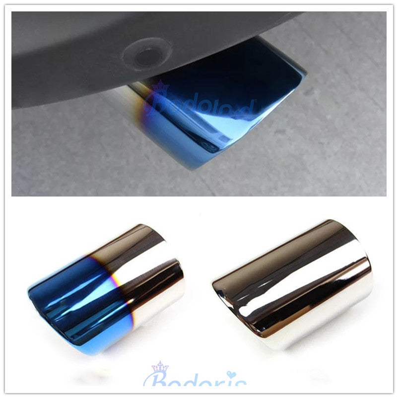 For Toyota RAV4 XA40 2014 2015 2016 2017 2018 Exhaust Muffler Tip Stainless Steel Pipe End Car Styling Accessories