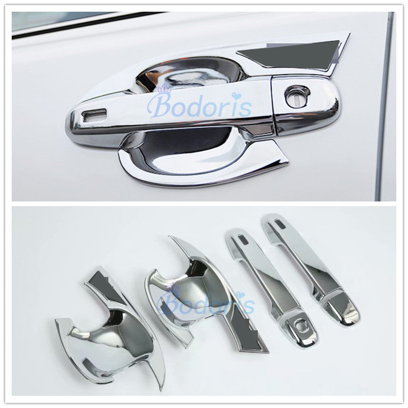 For Toyota C-HR CHR 2016 2017 2018 Front Door Handle Cover And Bowl Insert Trim Chrome Car Styling Accessories