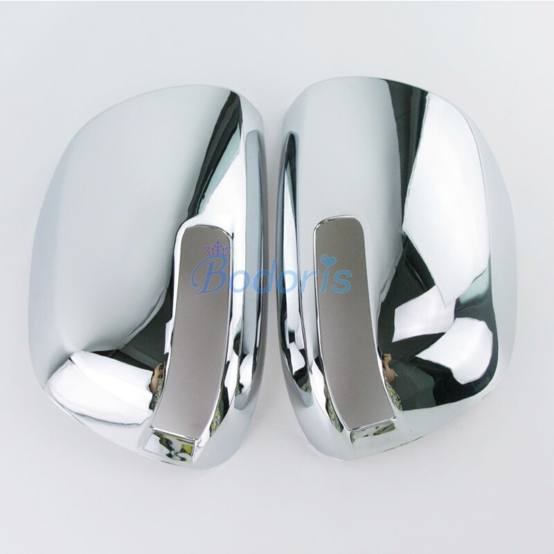 For Toyota Hilux Vigo 2012 2013 2014 Rearview Side Wing Mirror Cover With Hole Rear View Overlay Chrome Car Styling Accessories