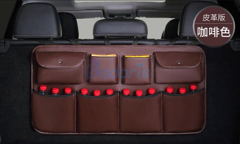 For Toyota Land Cruiser 120 Prado FJ120 Interior Seat Back Storage Bag Car Trunk Stowing Tidying Car Organizer Accessories