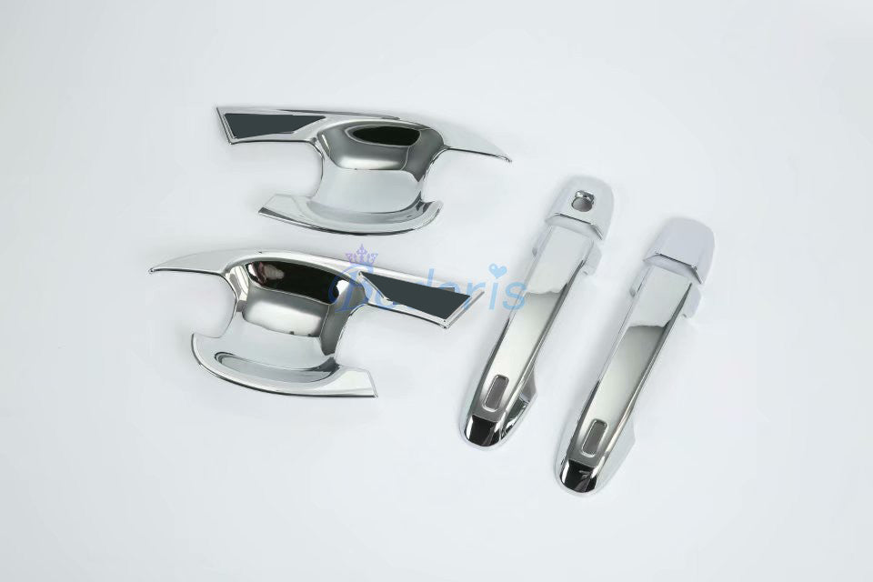 For Toyota C-HR CHR 2016 2017 2018 Front Door Handle Cover And Bowl Insert Trim Chrome Car Styling Accessories